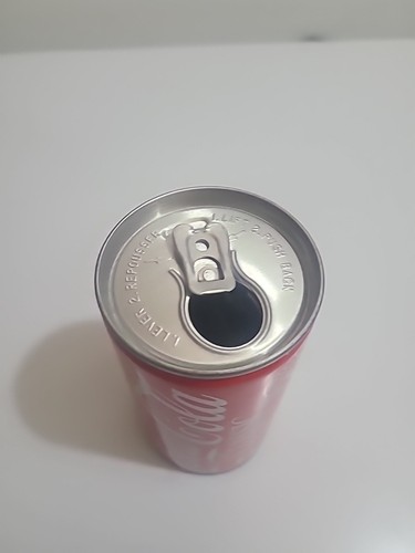 Empty 1980s 280 Ml Coke Classic Soda Can - photo 4