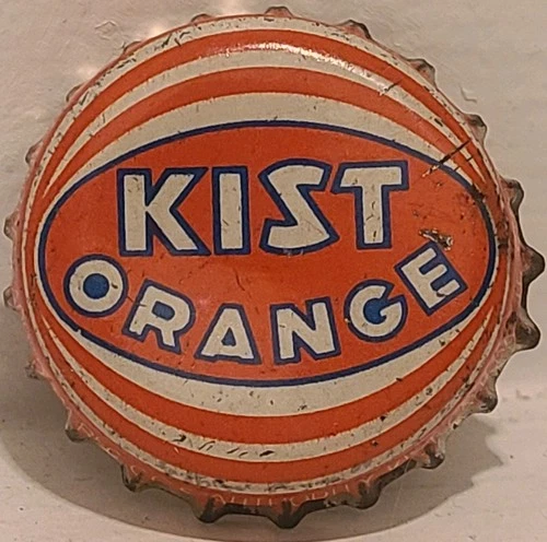 RARE 1950s Canadian Kist Orange Soda Bottle Cap - photo 2