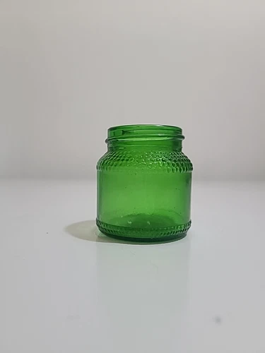Vintage 1950s Green Glass Ink bottle
