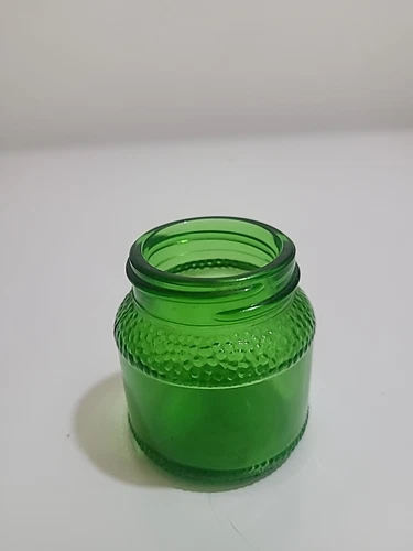 Vintage 1950s Green Glass Ink bottle - photo 3