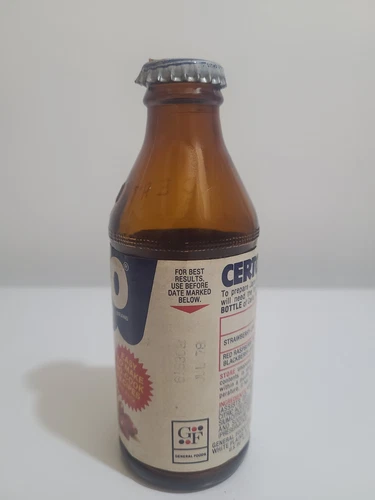Vintage 1976 Certo Bottle Empty. With Cap - photo 2