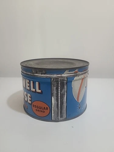 1950s? Maxwell House Coffee Tin. Empty - photo 4