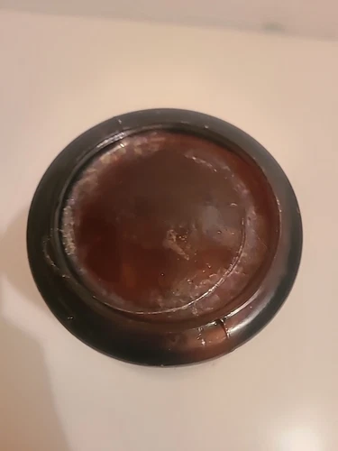 Antique Short Brown Liquor Bottle - photo 4
