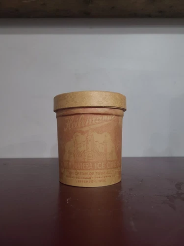 RARE Vintage 1940s, Heilemanns French Riviera Ice Crean Carton
