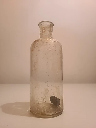 Antique 1920s Fly Tox Insect Poison Bottle With Cork