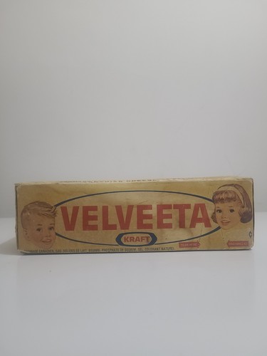 RARE vintage 1974 Canadian velveeta cheese box Empty