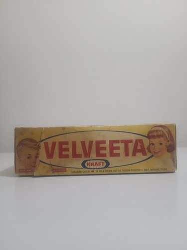 RARE vintage 1974 Canadian velveeta cheese box Empty - photo 3