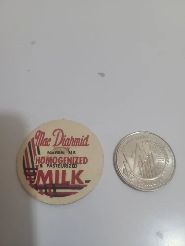 RARE Vintage Mac Diahmid Milk Cap N.B.