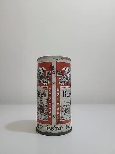 Vintage 1960s Budweiser Beer Can - photo 4