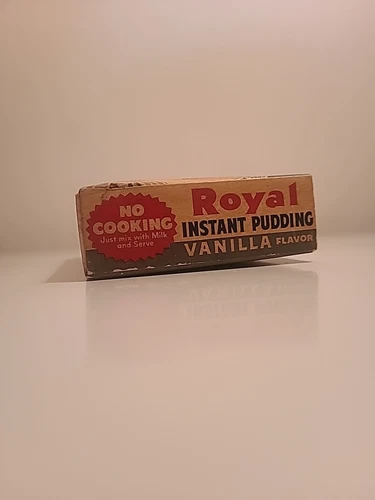 1950s royal pudding box Open But With ORIGINAL CONTENTS - photo 5