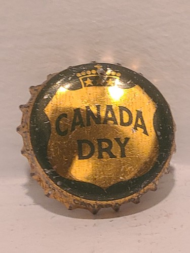 Antique 1930s Canada Dry Ginger Ale Soda Bottle Cap