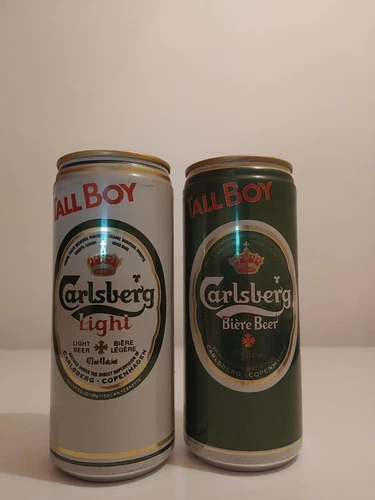 2 Vintage Carlsberg Tallboy Cans - photo 2