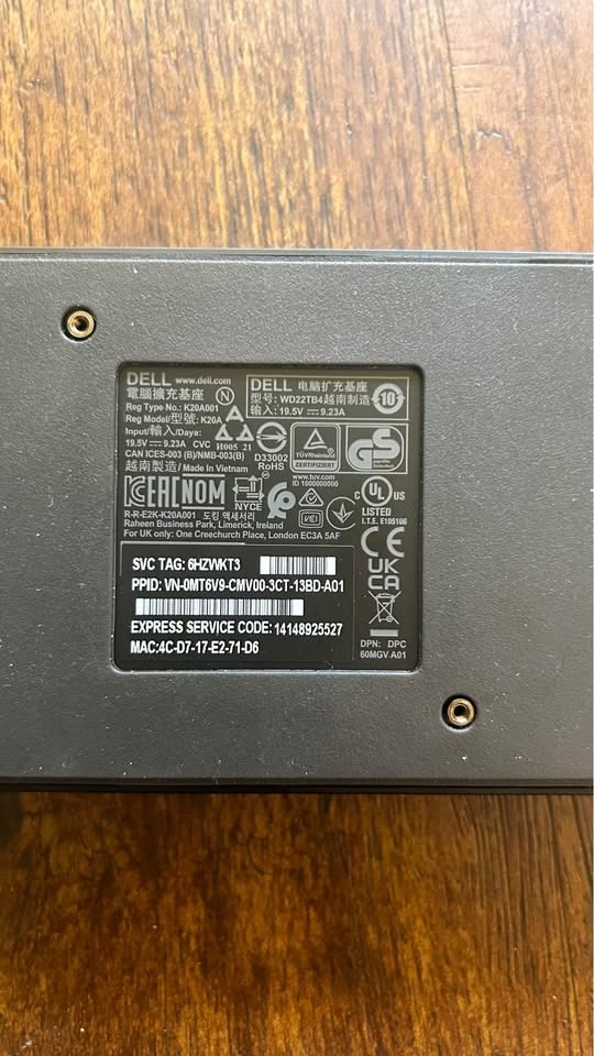 Dell Thunderbolt Dock WD22TB4 Docking station - photo 4