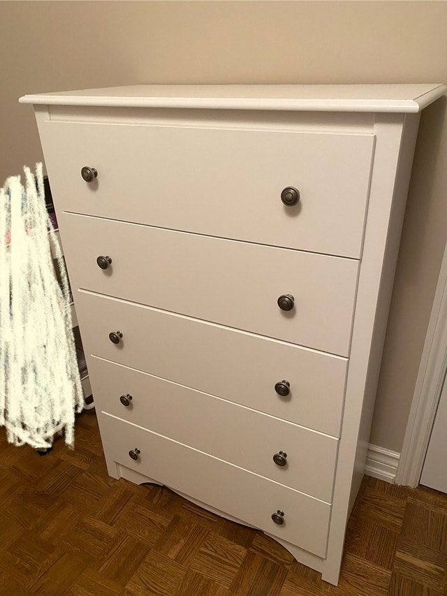 White Single bedroom set - photo 4