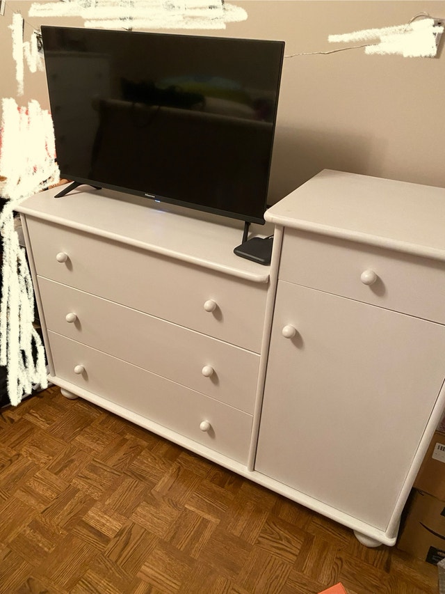 White Single bedroom set - photo 5