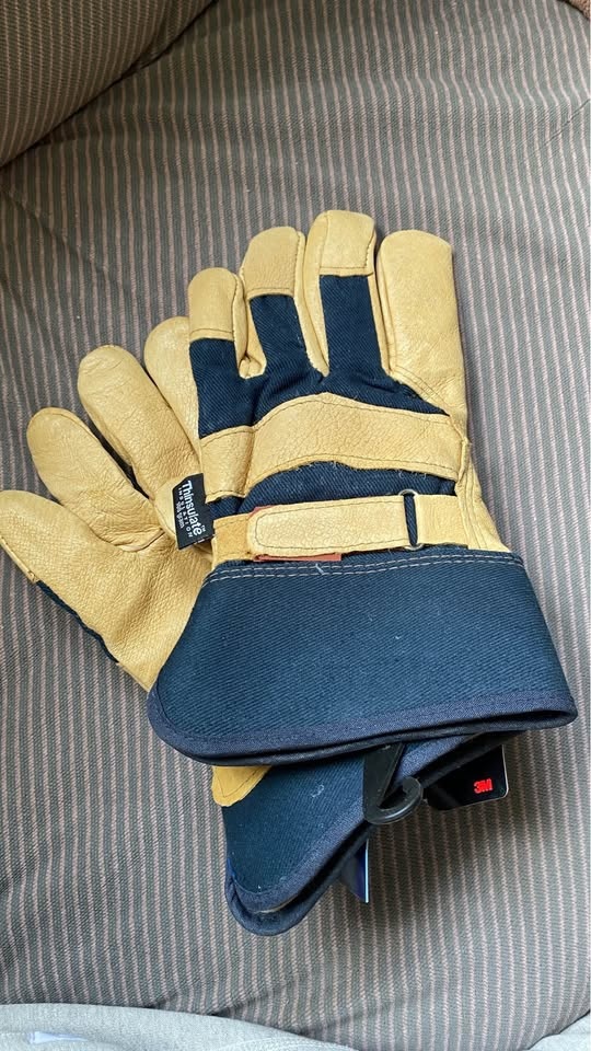 New Work Gloves- Lined for cold weather - photo 3