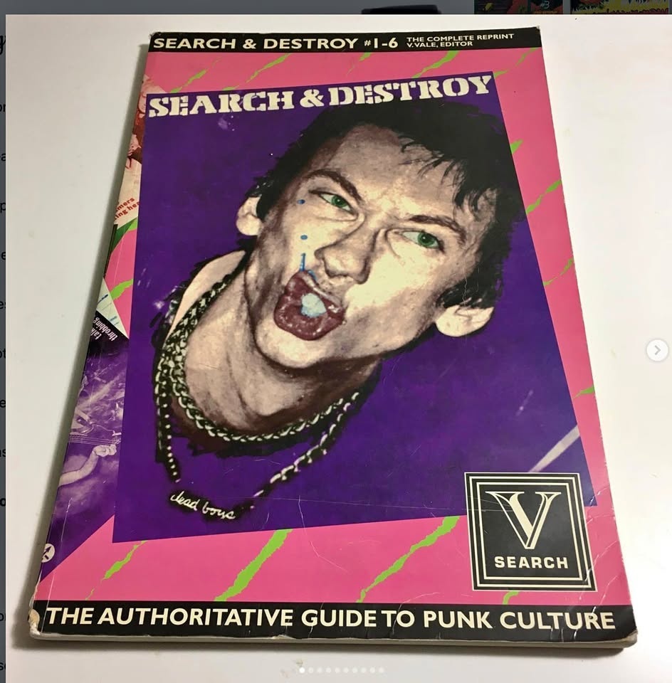 Rare Punk Book - Search and Destroy complete reprint issues 1-6