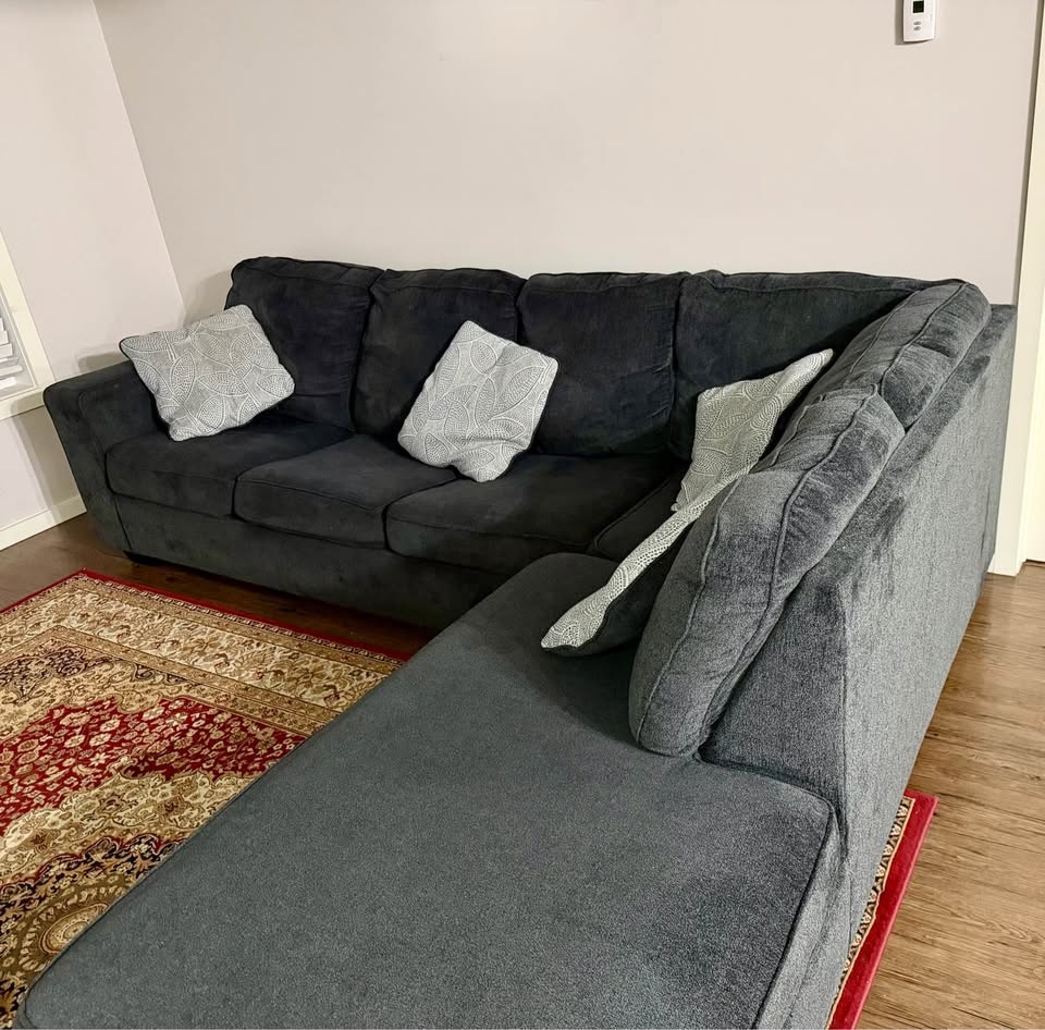 Ashley Furniture Sectional w/ Pull-Out Bed + Loveseat - photo 5
