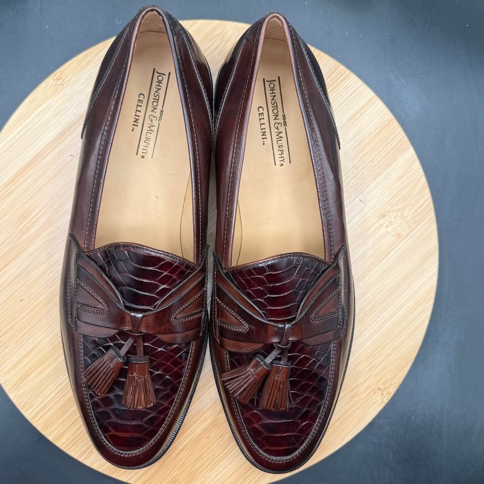 Johnston & Murphy Cellini Loafers Sz 11 - photo 5