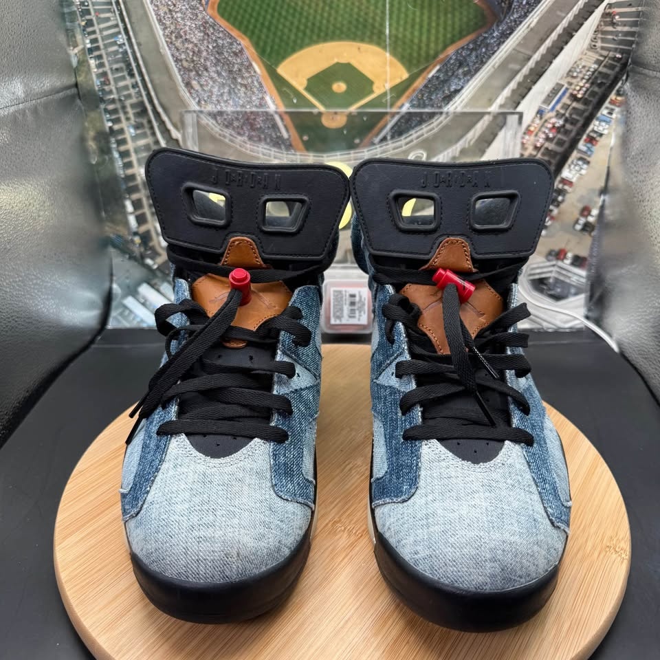 Nike Air Jordan Retro 6 ‘Washed Denim’ 2019 Size 12 - photo 4