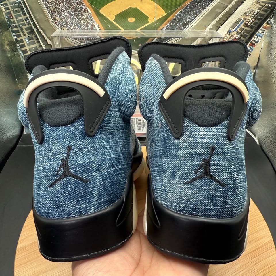 Nike Air Jordan Retro 6 ‘Washed Denim’ 2019 Size 12 - photo 5