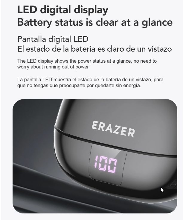 Lenovo ERAZER Bluetooth Earbuds -White - photo 3
