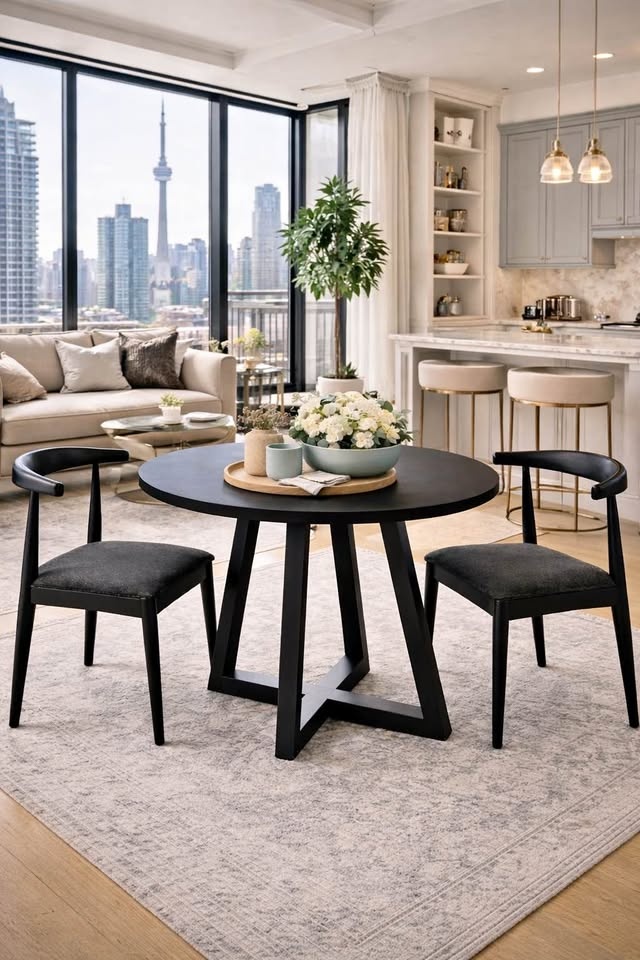 Mid Century Modern Solid Wood Chairs - Brand New