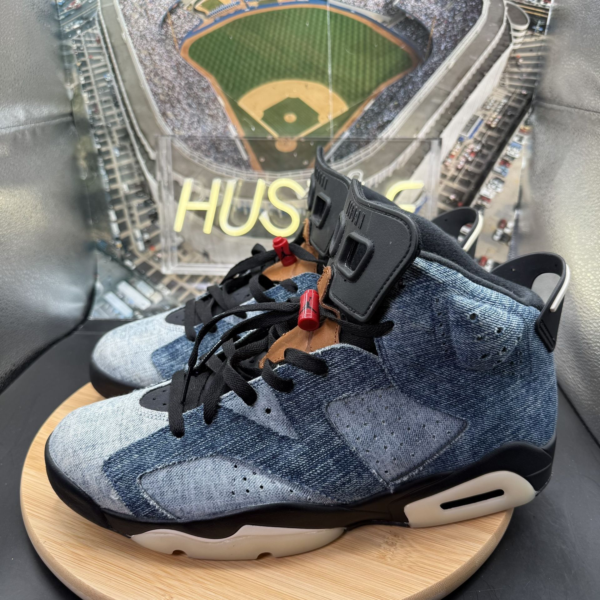 Nike Air Jordan Retro 6 ‘Washed Denim’ 2019 Size 12 - photo 3