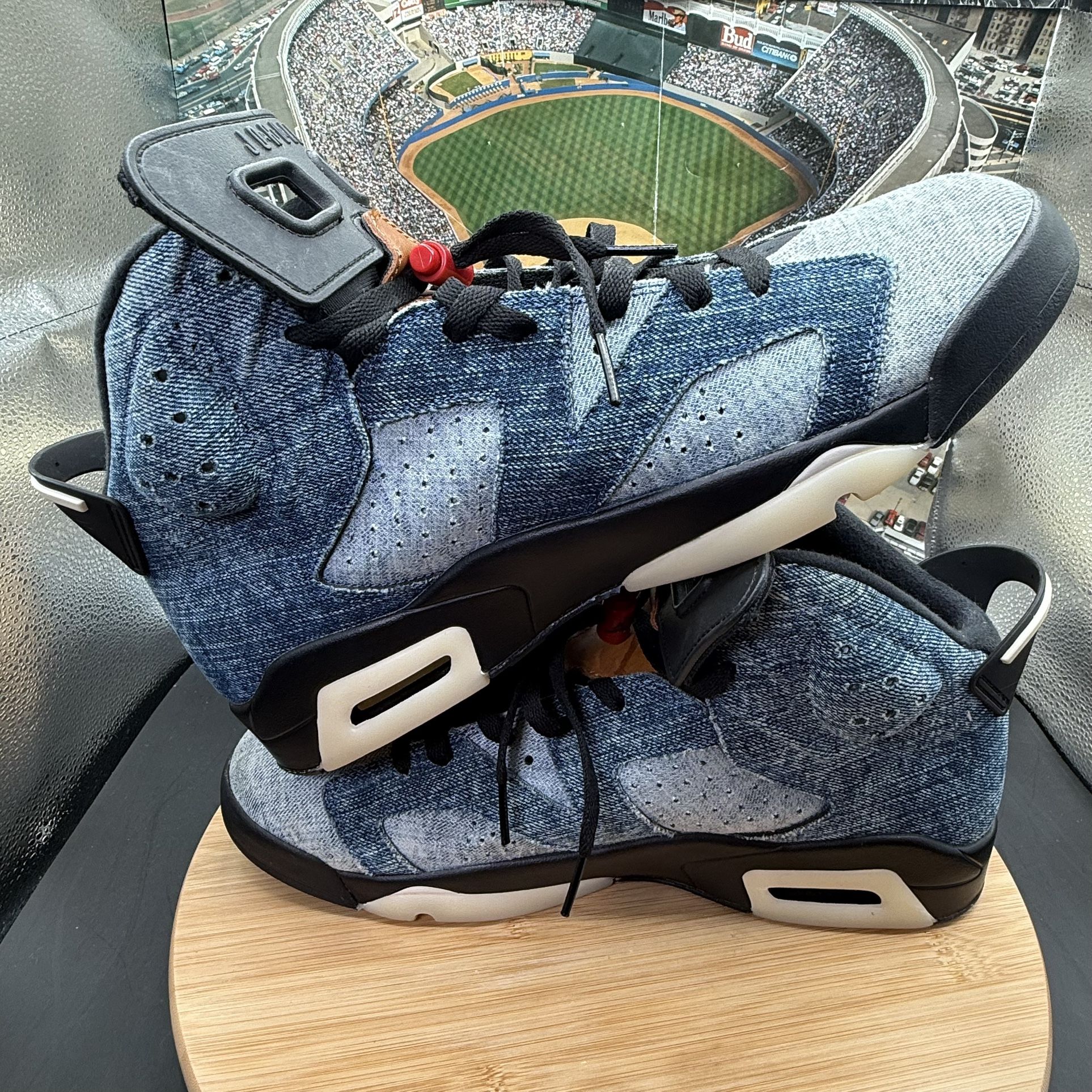 Nike Air Jordan Retro 6 ‘Washed Denim’ 2019 Size 12 - photo 5