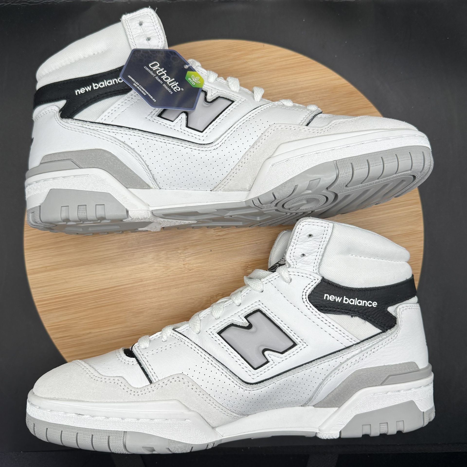 NEW BALANCE 650R 'ANGORA PACK - BLACK’ MENS SZ 10.5 - photo 4