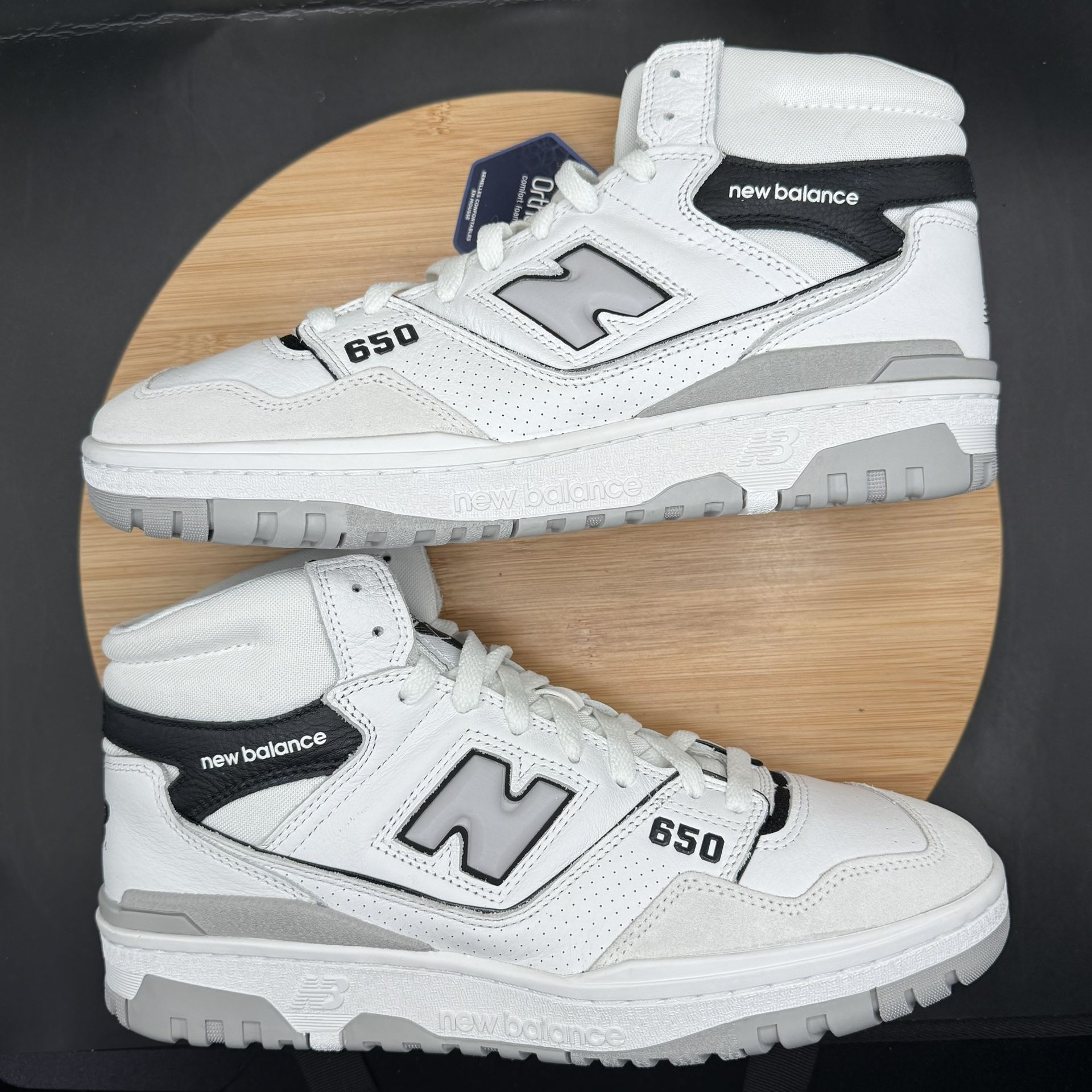 NEW BALANCE 650R 'ANGORA PACK - BLACK’ MENS SZ 10.5 - photo 5