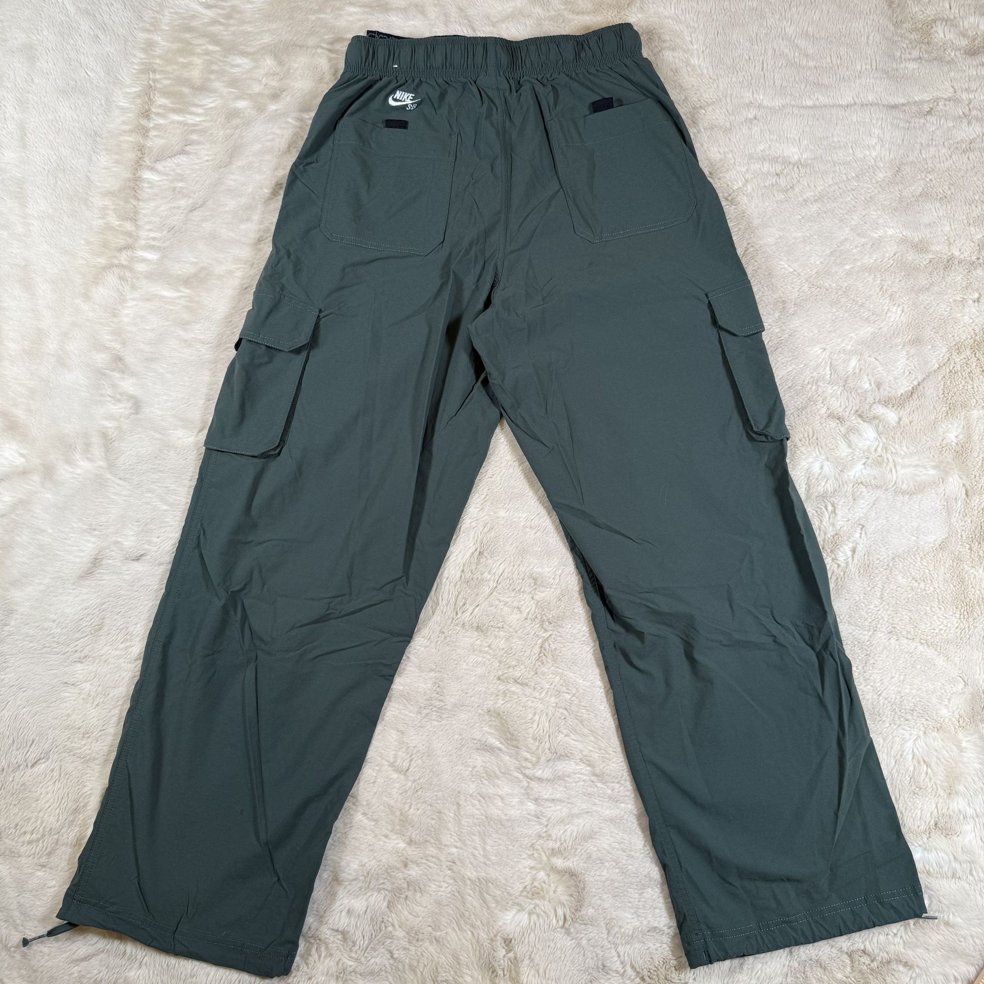 Nike SB Kearny Cargo Skateboarding Pants Dark Green Mens Sz Smal - photo 2
