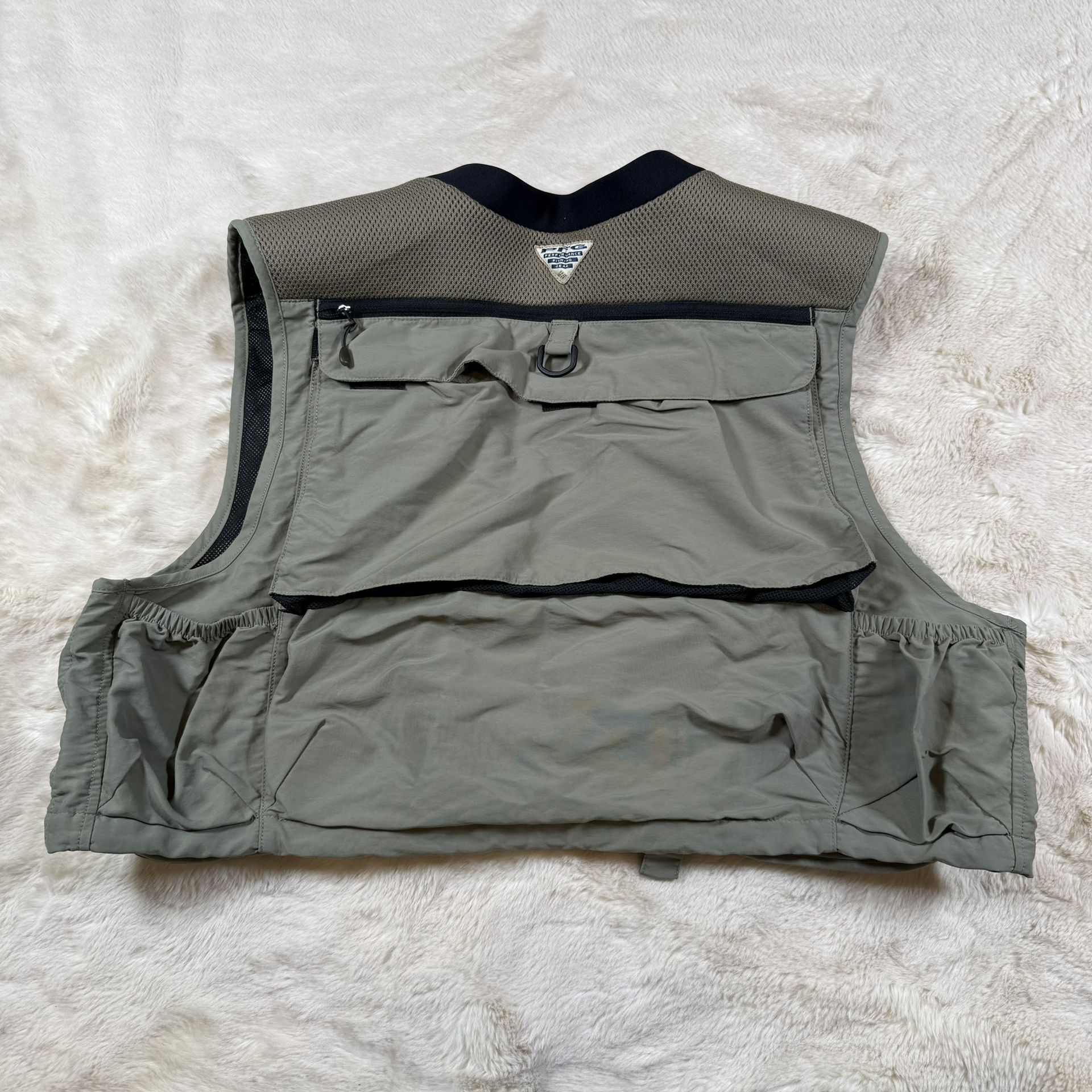 Vintage Columbia Fishing Vest Jacket L/XL - photo 4