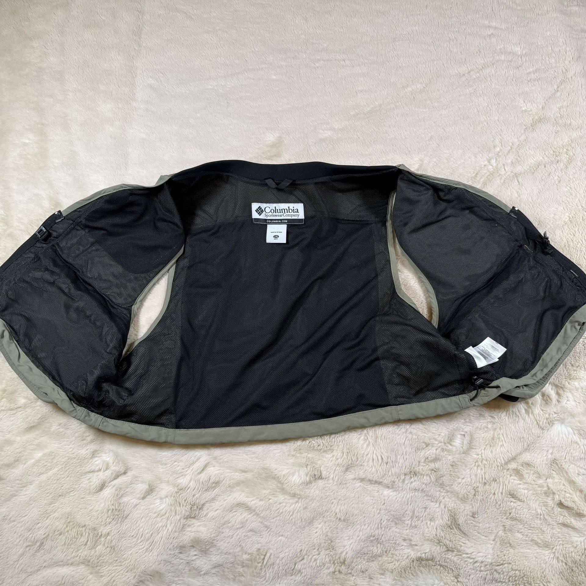 Vintage Columbia Fishing Vest Jacket L/XL - photo 5