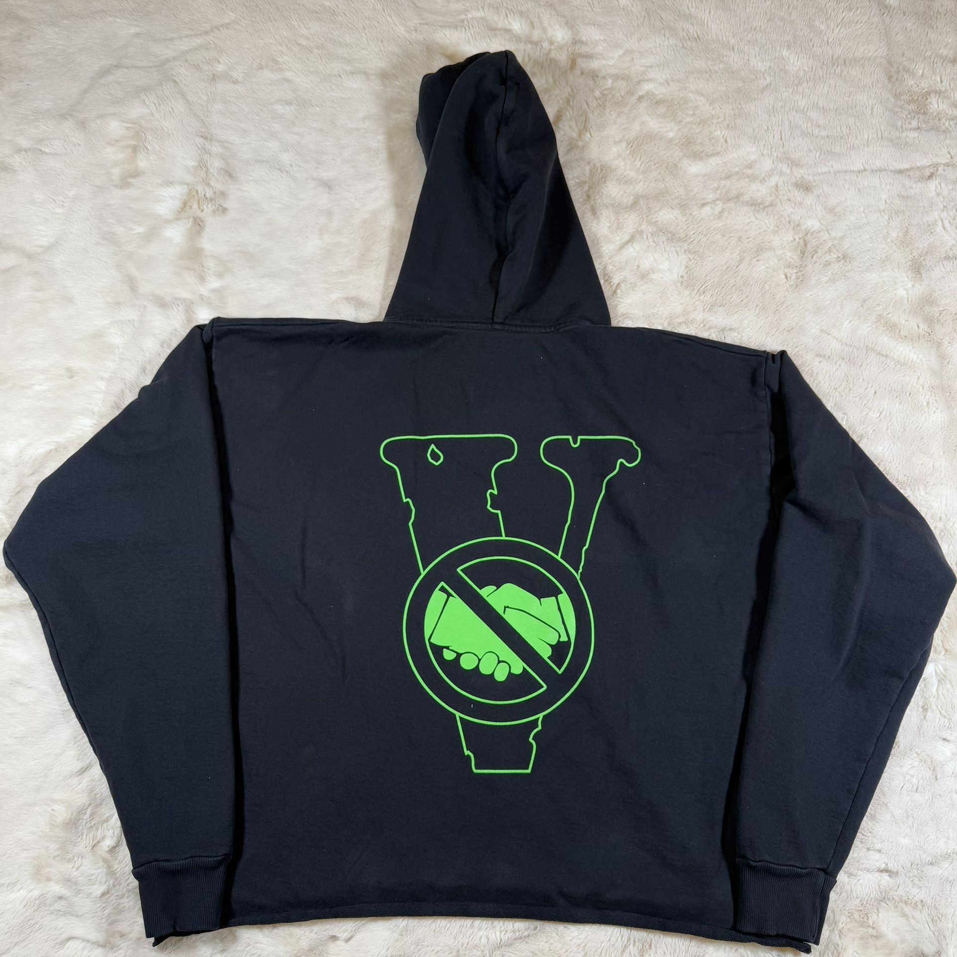 VLONE “Stay Away From Your Friends” Hoodie Sz 2XL