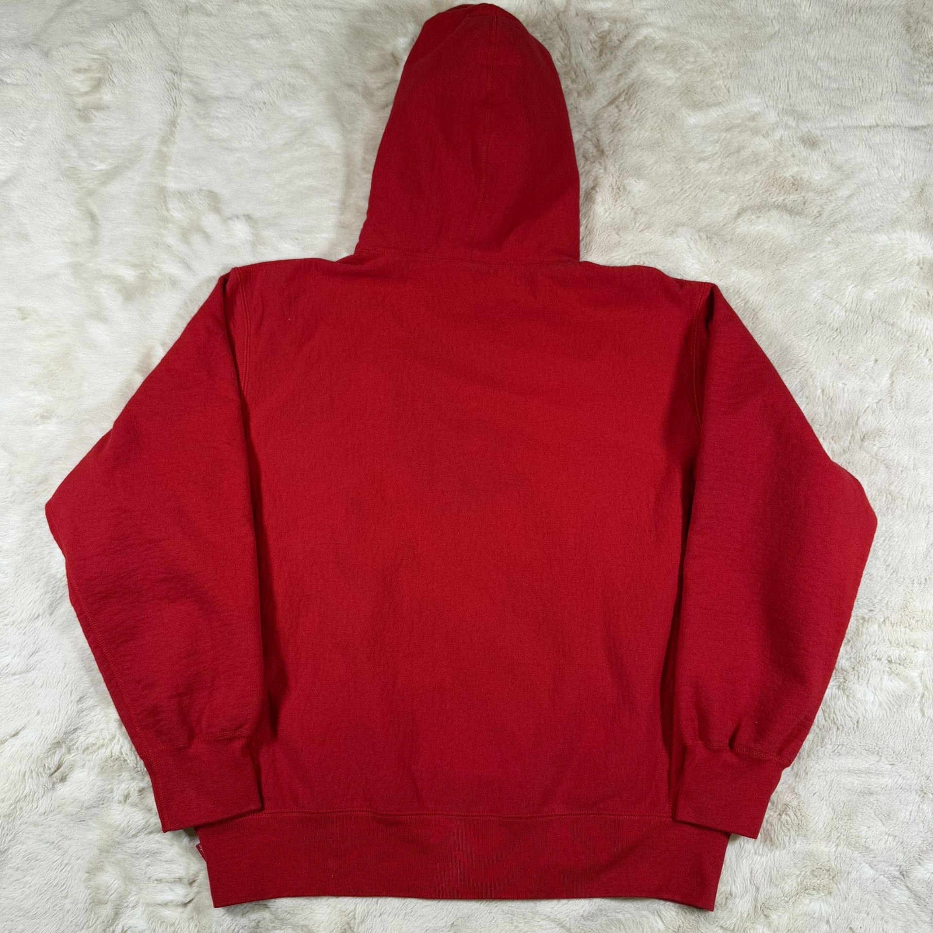 Supreme Capital Hooded Sweatshirt Red (FW22) Sz L - photo 2