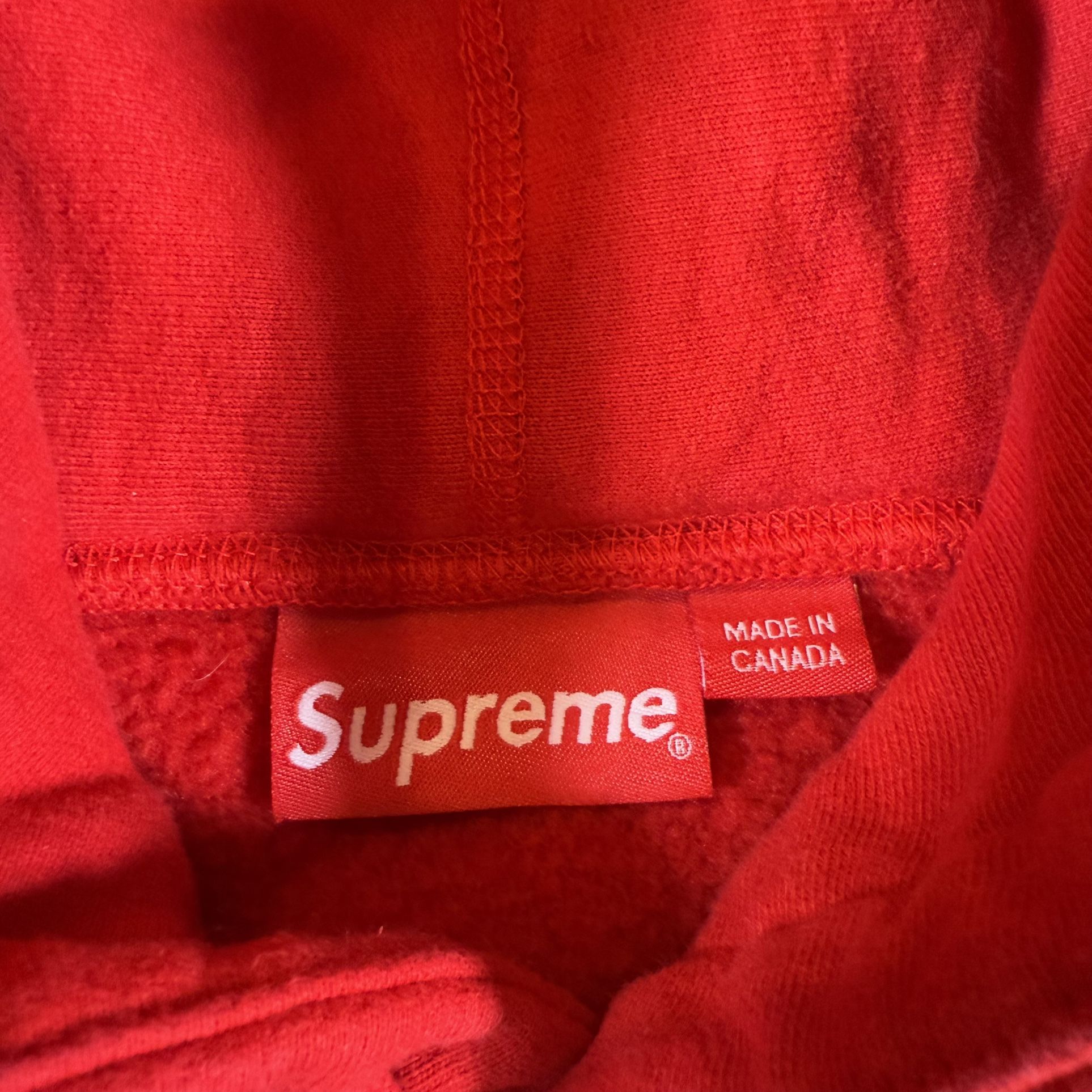 Supreme Capital Hooded Sweatshirt Red (FW22) Sz L - photo 5