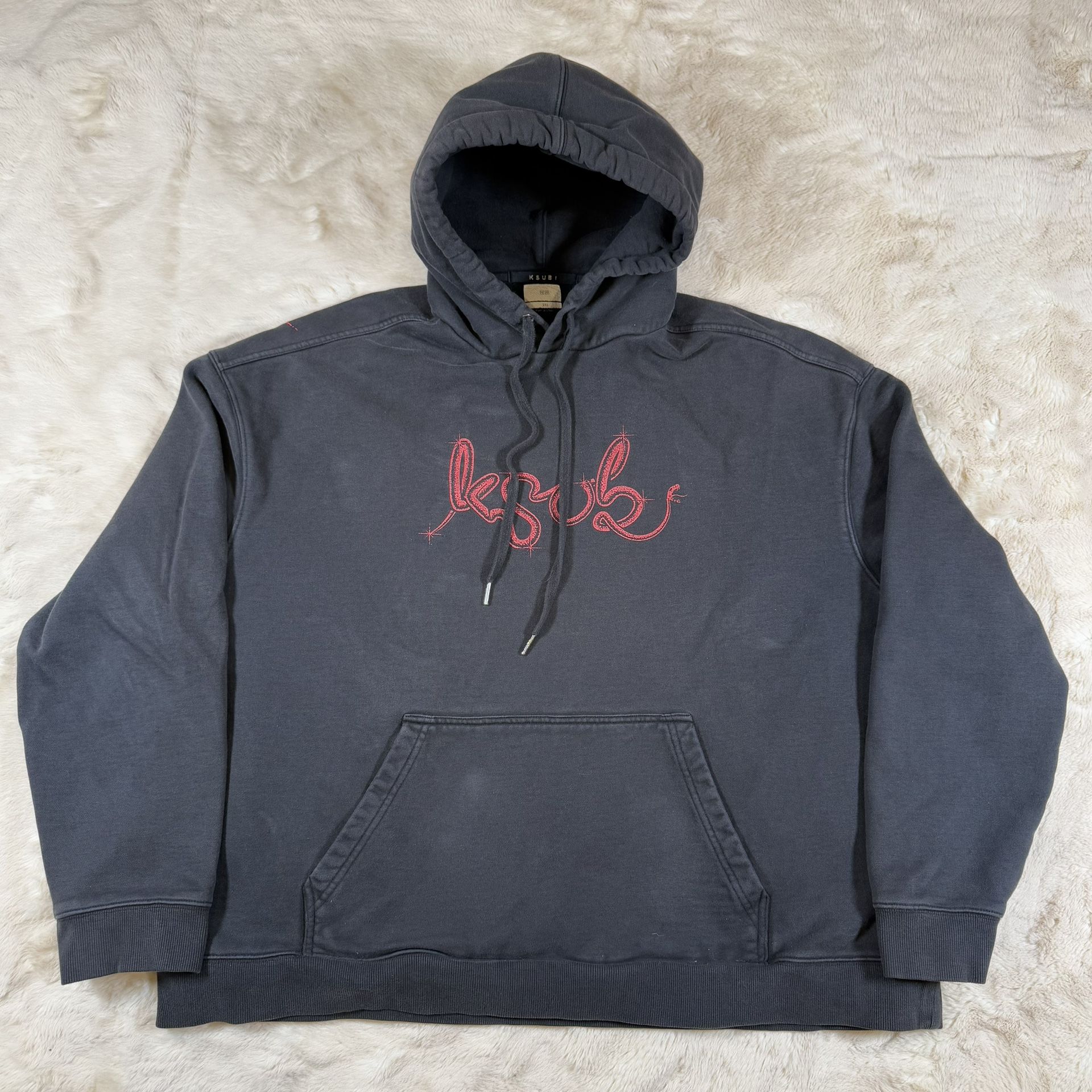 Ksubi Phantom Hoodie Tru Black Men’s Sz 2Xl - photo 2