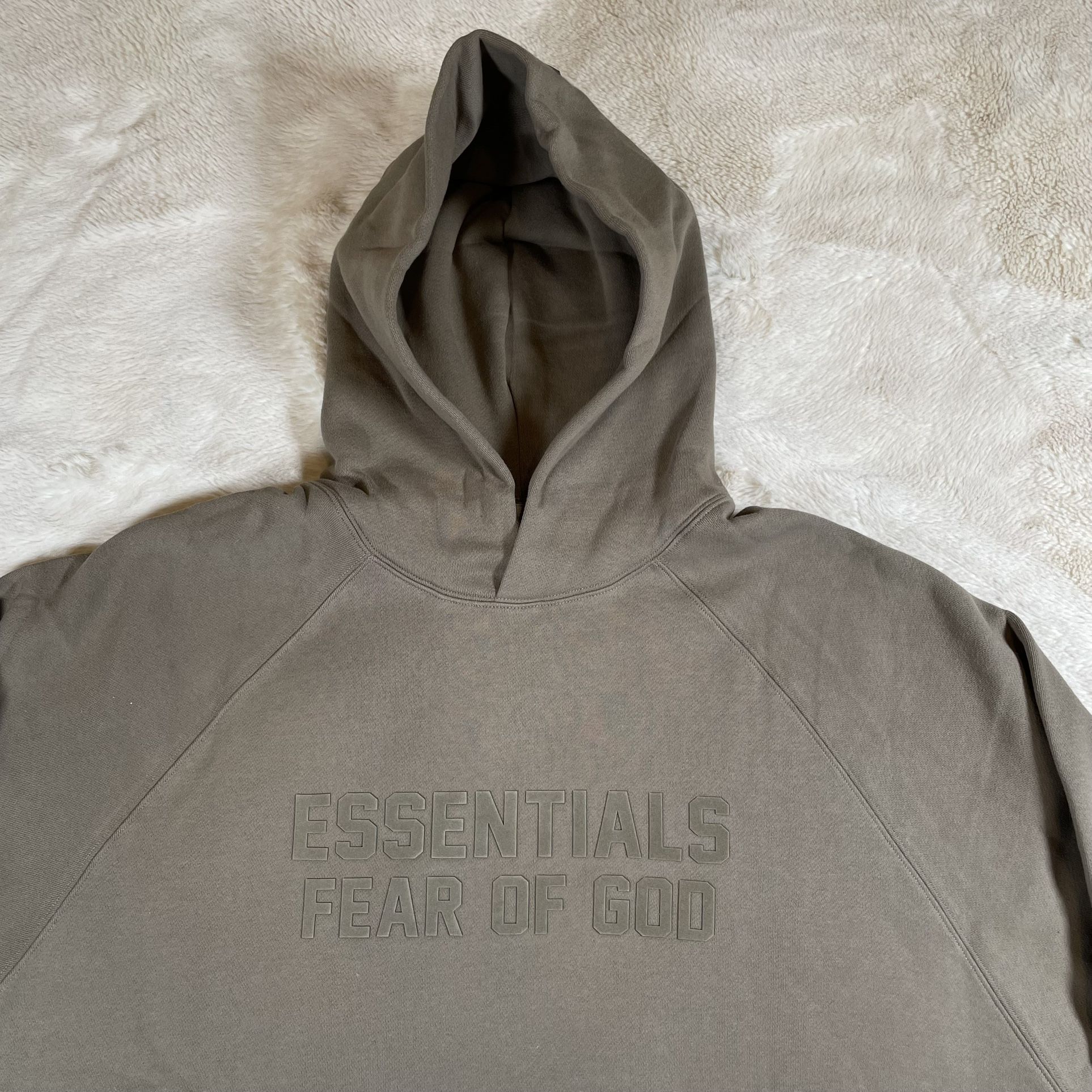 Fear of God Essentials Hoodie Wood Size XL - photo 3