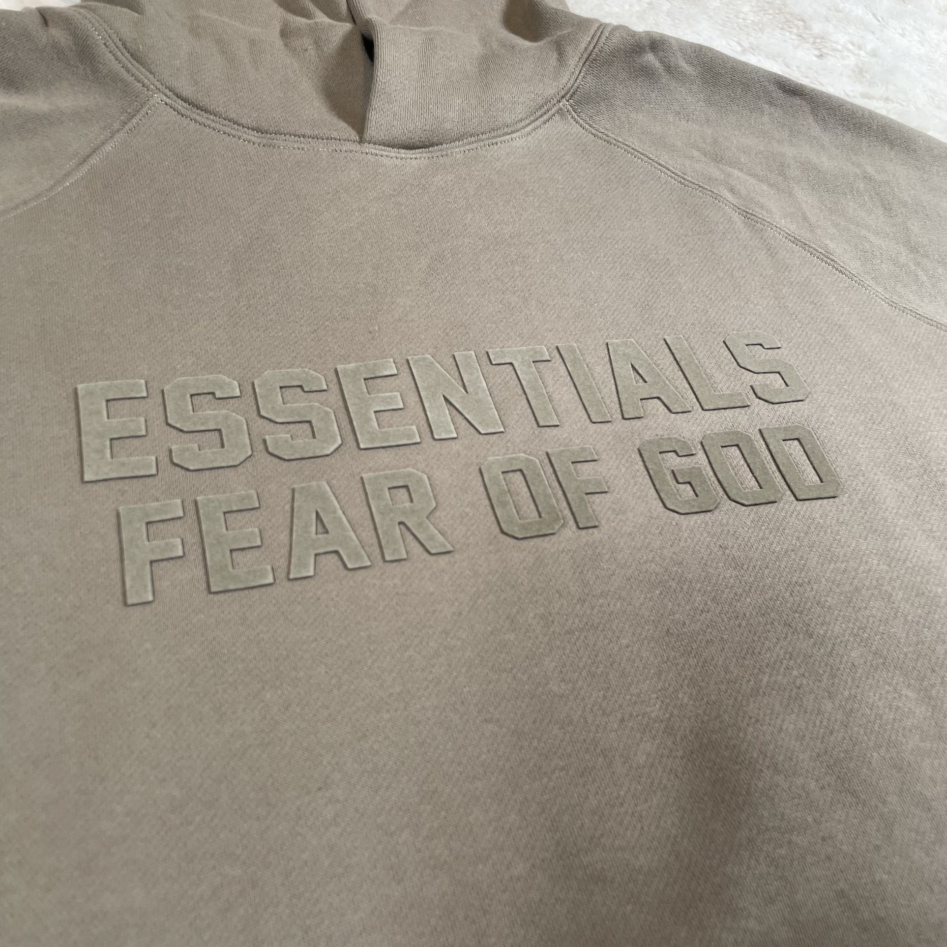 Fear of God Essentials Hoodie Wood Size XL - photo 4