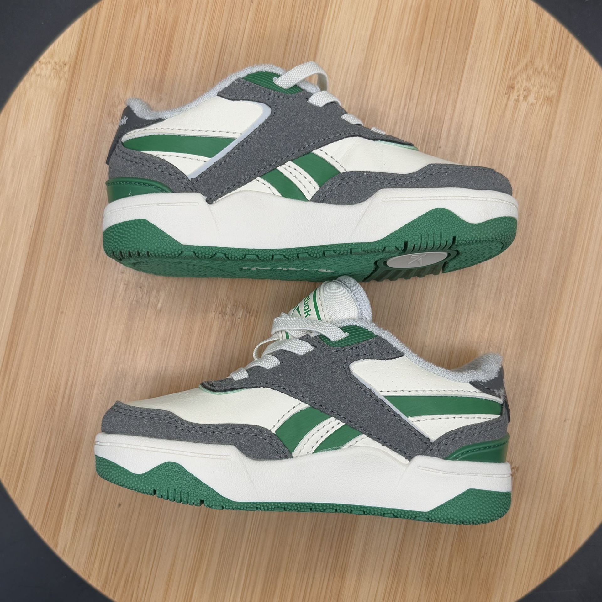REEBOK BB4000 2 (TD) LETTERMAN JACKET PACK - GREY GREEN SZ 8K - photo 5