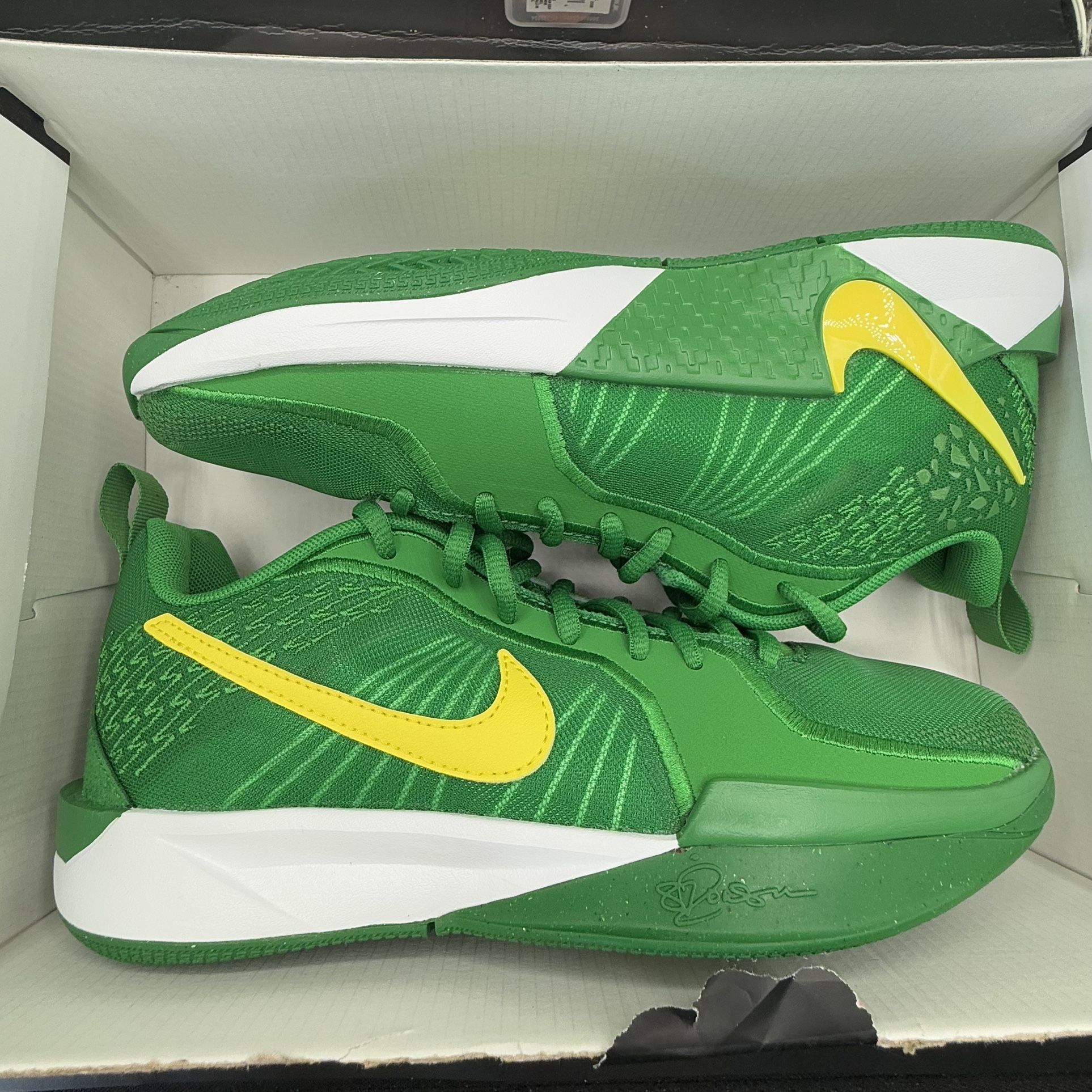 Nike Sabrina 2 (GS) “Oregon Green” Youth Sz 5Y - photo 4