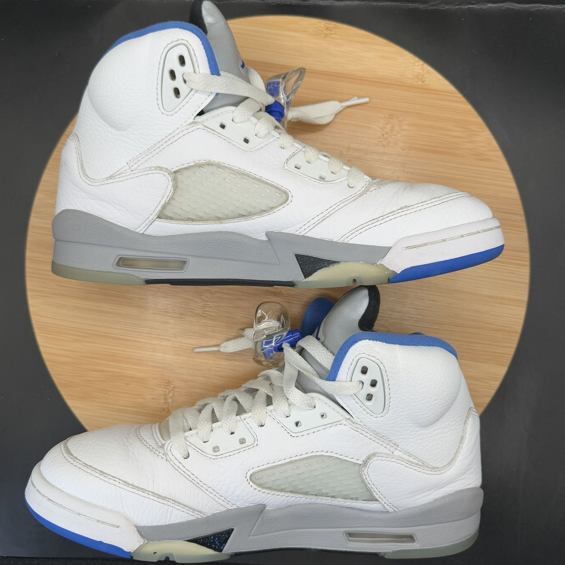 Nike Air Jordan 5 Retro Stealth 2.0 Sz 6.5Y - photo 5