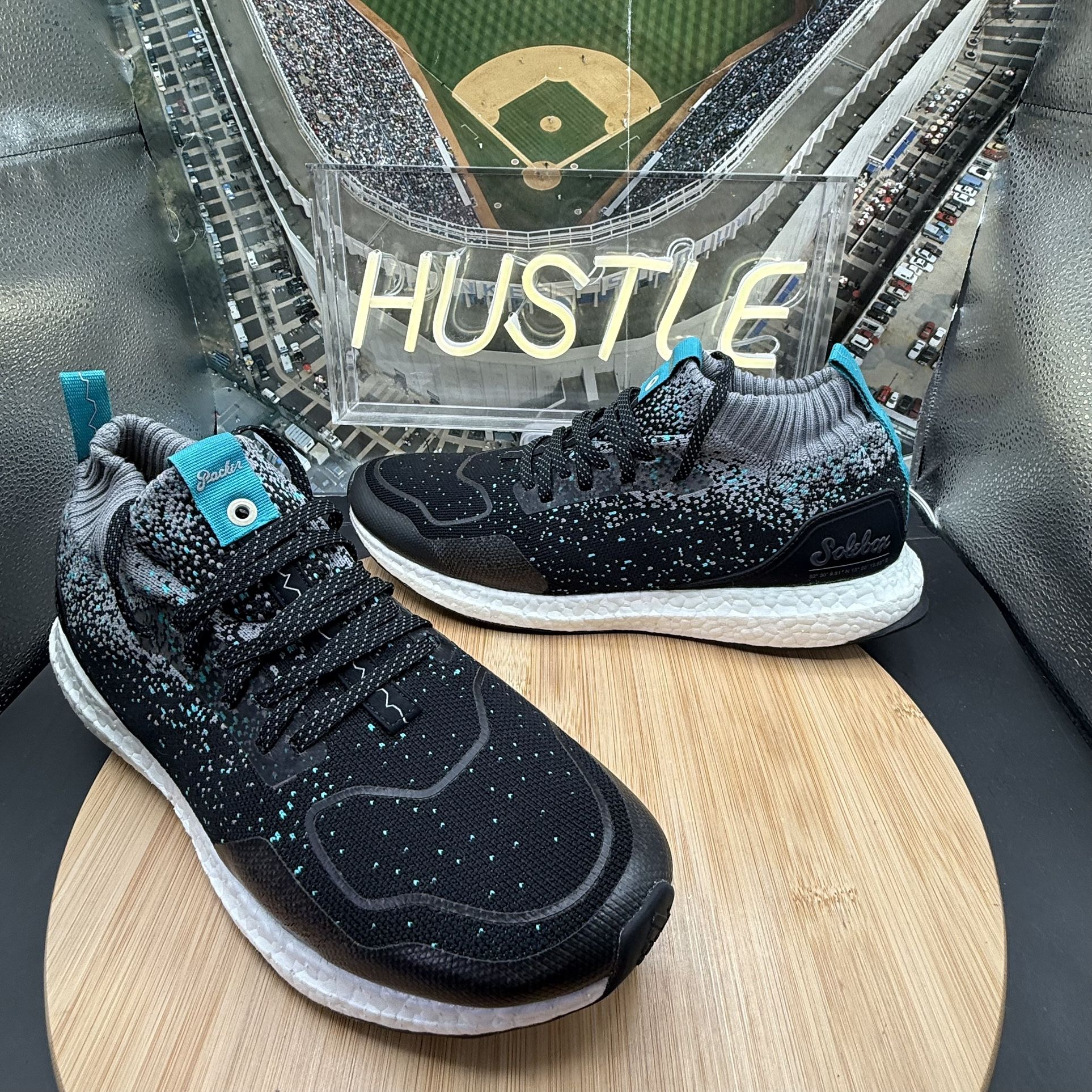Adidas Ultraboost Packer Solebox “Energy Blue” Men’s Sz 9 Grey S