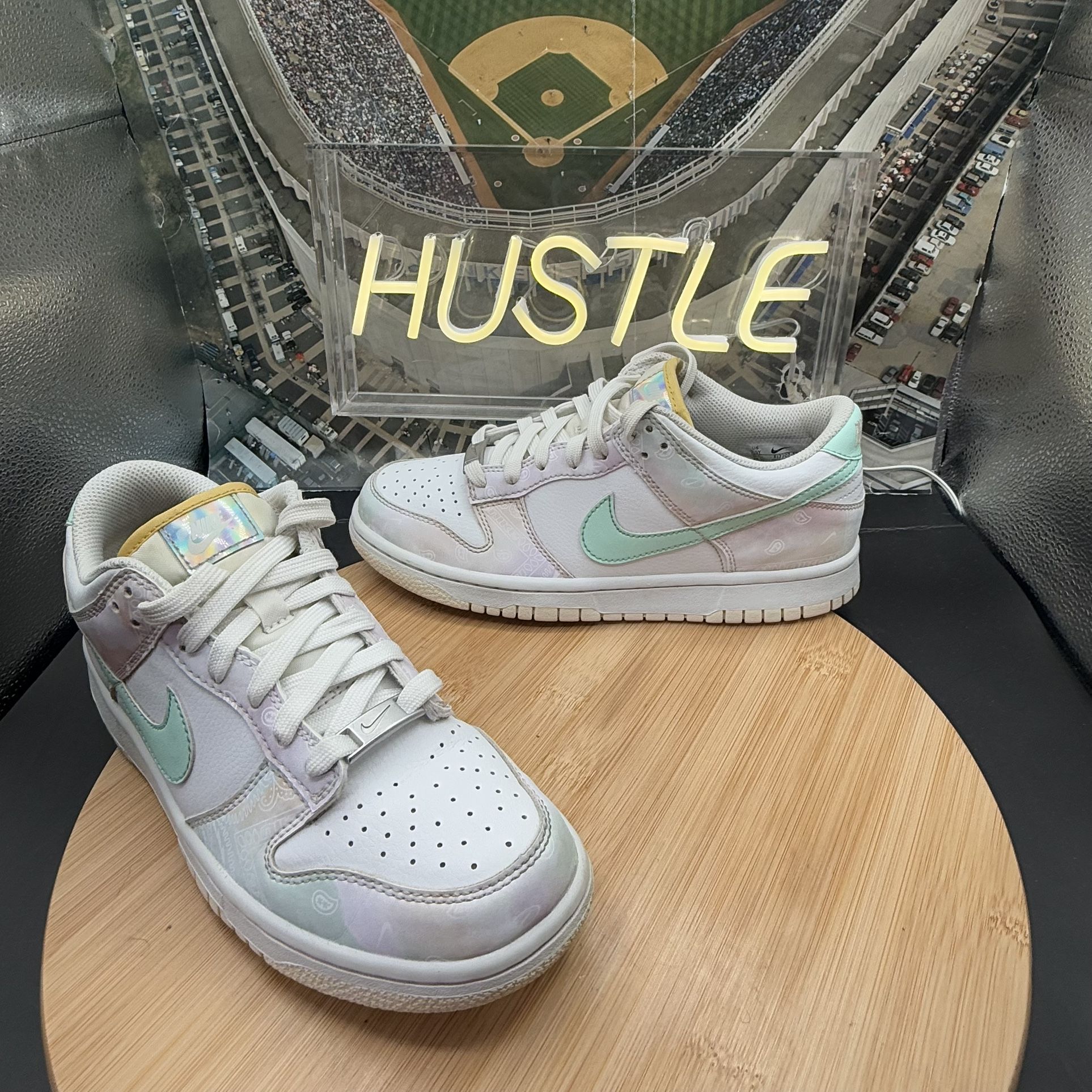 Nike Dunk Low (GS) Youth Size 5.5Y Pastel Paisley