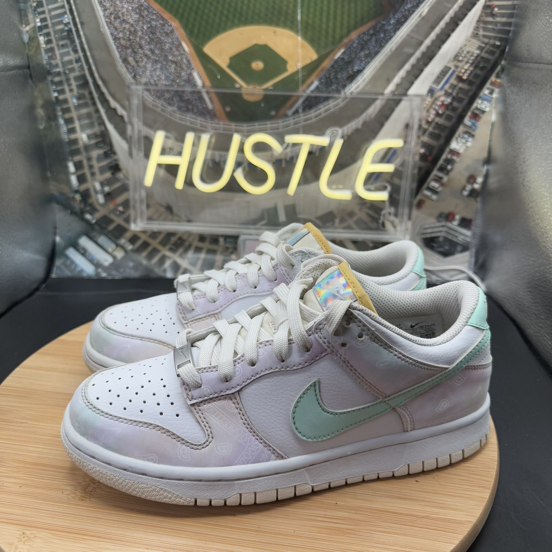 Nike Dunk Low (GS) Youth Size 5.5Y Pastel Paisley - photo 3