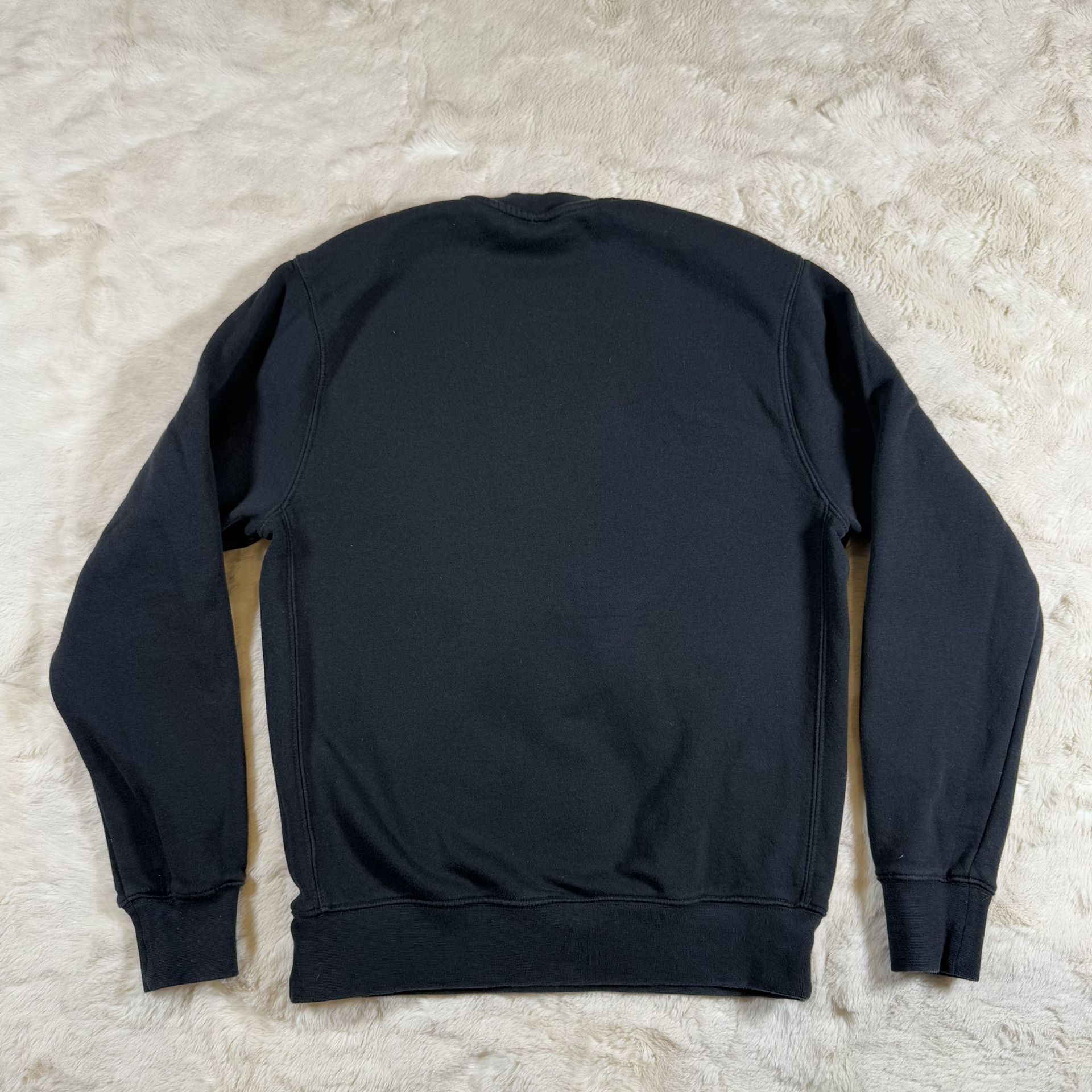 Nike Club Fleece Patch Crewneck Black Men’s Size S - photo 2