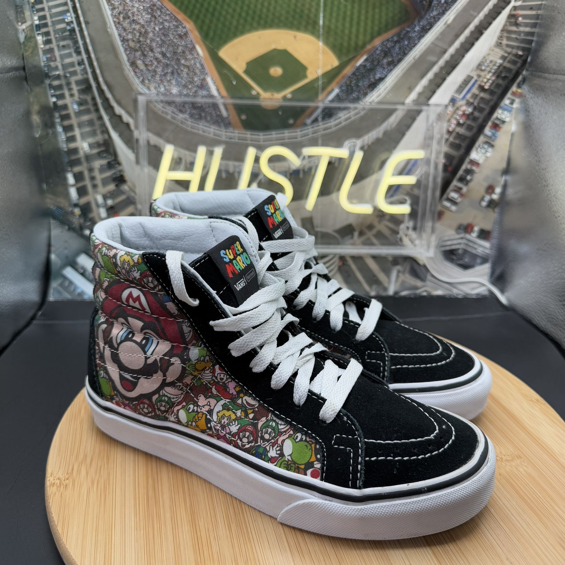 Vans x Nintendo SK8-Hi Super Mario Brothers Skate Shoes - photo 2