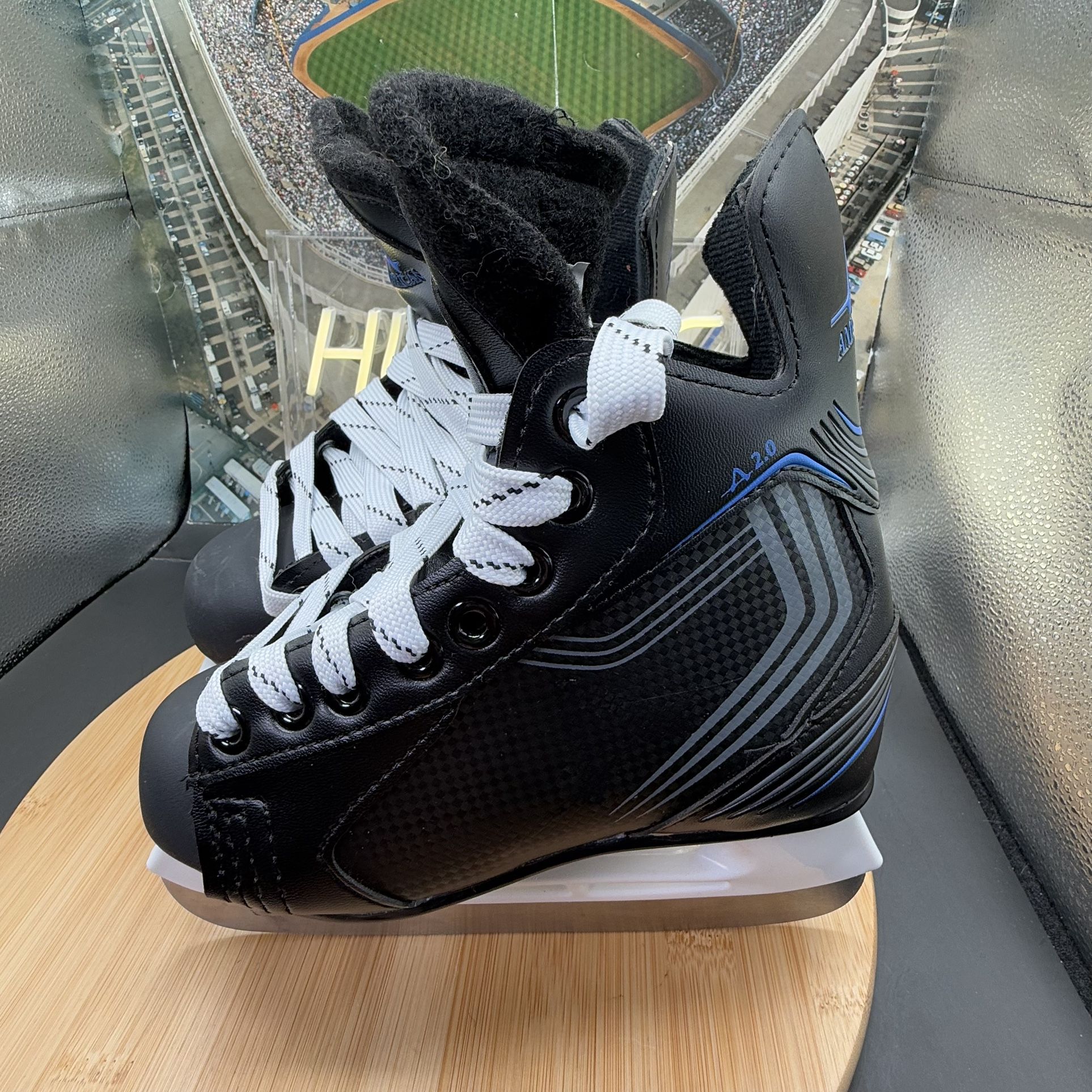 American Athletic Boy’s Hockey Skates American Force 2.0 Sz 1 - photo 2
