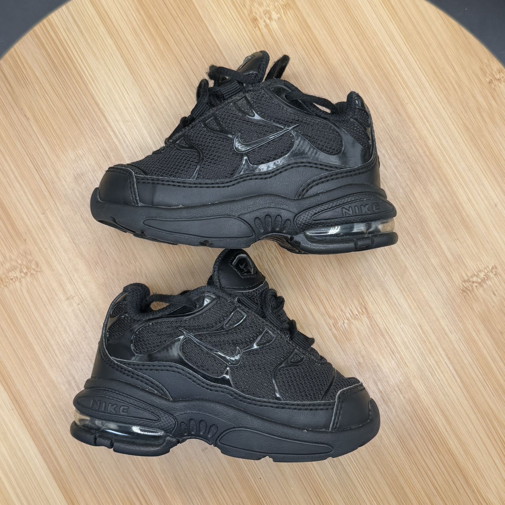 Nike Air Max Plus TD 'Triple Black' Toddler Shoes Sz 5C - photo 4